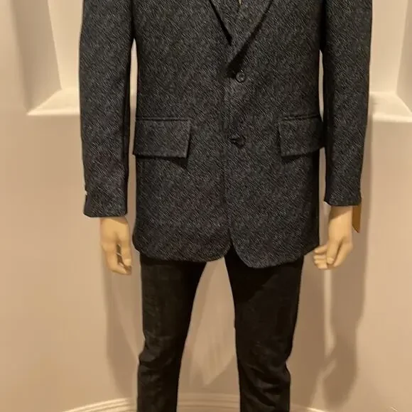 Vintage 1970'sMade in Japan Men’s Blazer/Sport Coat Blue Size 40 L